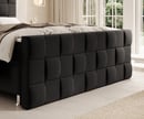 Bild 4 von Boxspringbett Tarifa 180x200cm Velour Schwarz / SL 3 / Deren 22