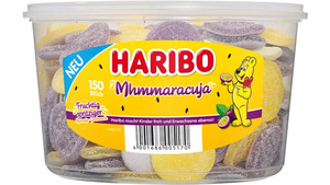 Haribo Fruchtgummi Mhmmaracuja Runddose