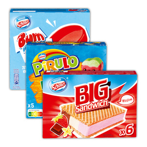 Nestle Schöller Pirulo Frutti / Bum Bum/ Big Sandwich