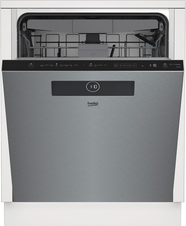 Bild 1 von Beko BDDN38530XD Unterbau-Geschirrspüler 60 cm edelstahl/cleansteel / D