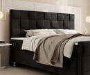 Bild 3 von Boxspringbett Tarifa 180x200cm Velour Schwarz / SL 3 / Deren 22