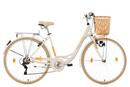 Bild 1 von KS Cycling Damenfahrrad 28'' Cantaloupe weiß mit Korb RH 48 cm