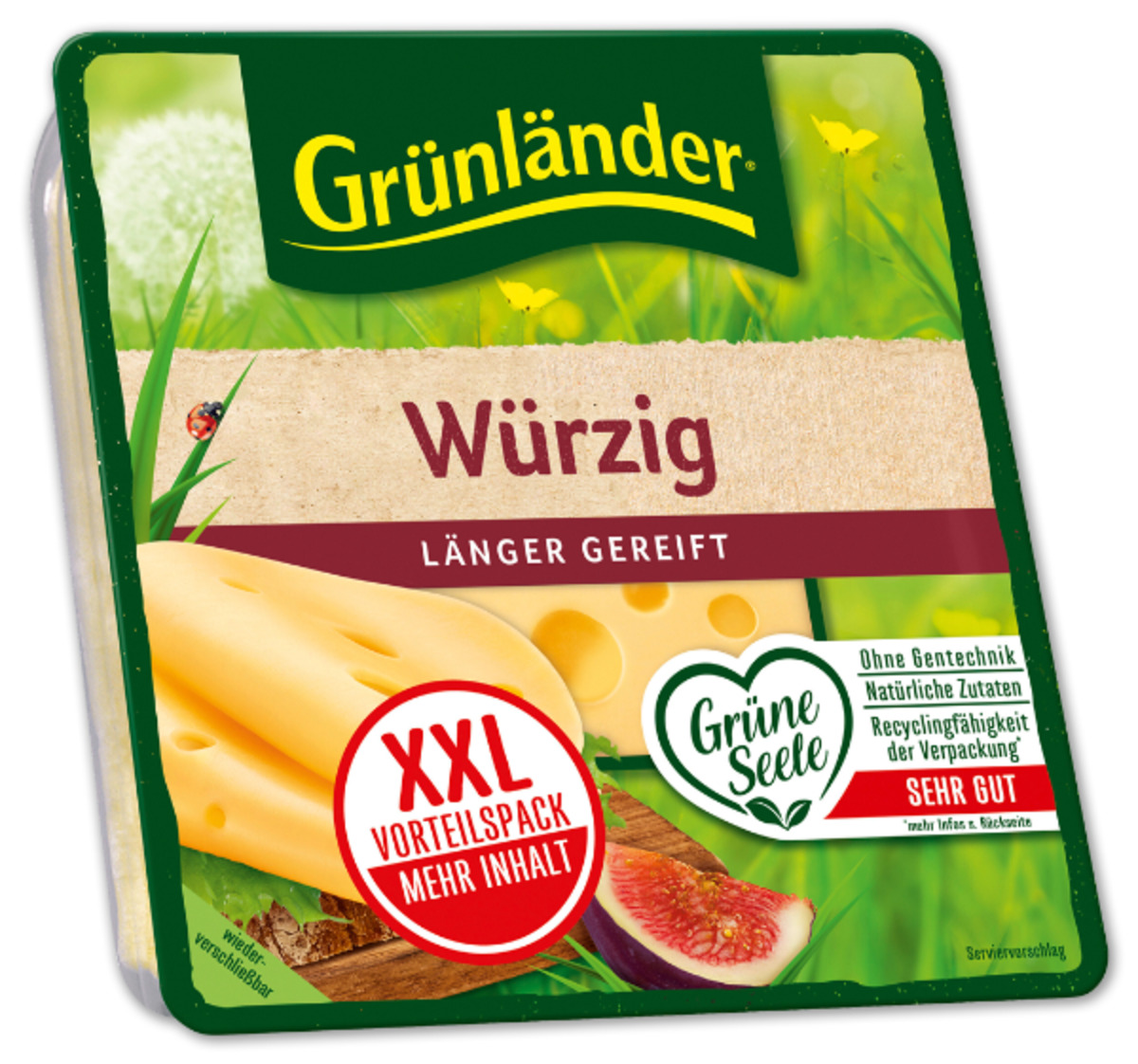 Bild 1 von GRÜNLÄNDER Käsescheiben*