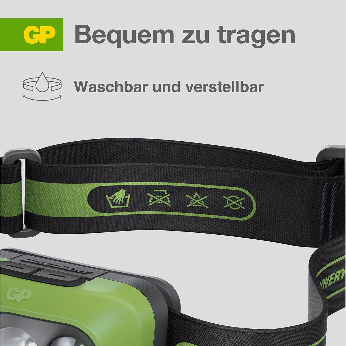 Bild 3 von GP Battery Stirnleuchte CH43 - Grün