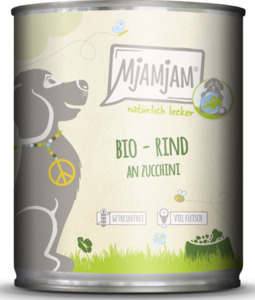 MjAMjAM Bio natürlich lecker - Rind an Zucchini, 800 g