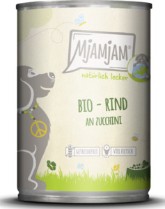 MjAMjAM Bio natürlich lecker - Rind an Zucchini, 400 g