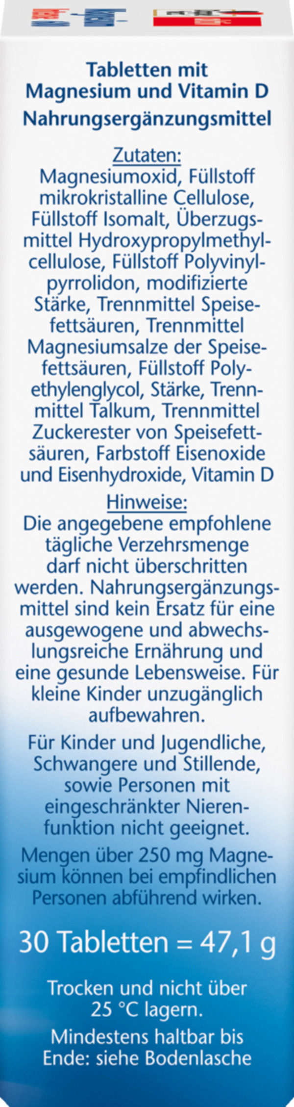 Bild 2 von Doppelherz aktiv Magnesium 600 Intense Depot