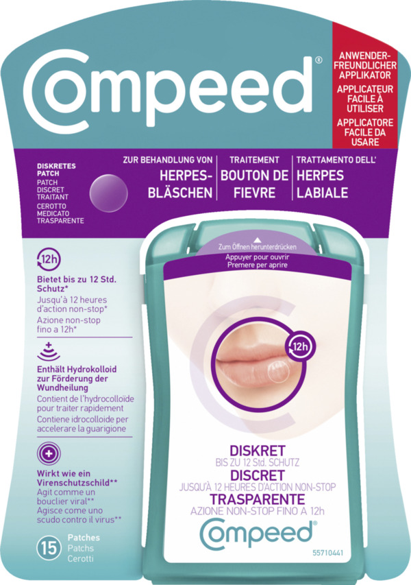 Bild 1 von Compeed Herpesbläschen Patch