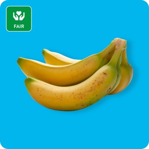   Fairtrade Bananen, Ursprung: Kolumbien / Dominikanische Republik / Ecuador