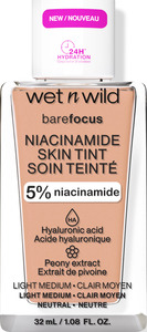 wet n wild bare Focus Niacinamide Skin Tint Light Medium Sand, 32 ml