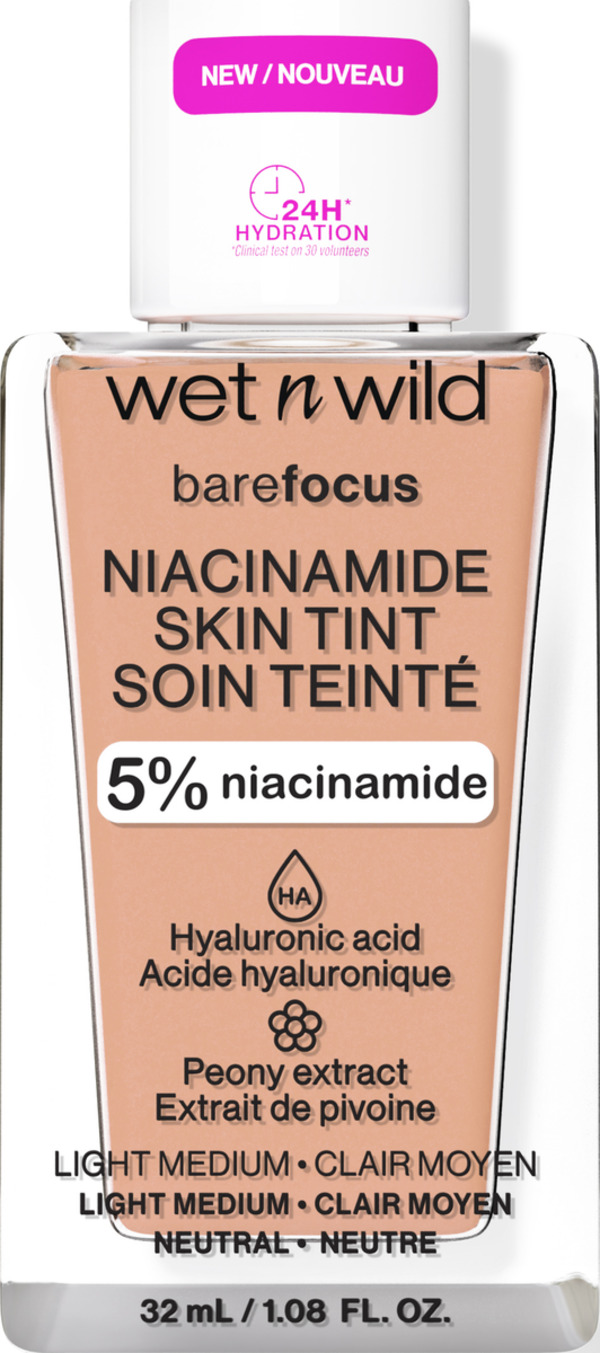 Bild 1 von wet n wild bare Focus Niacinamide Skin Tint Light Medium Sand, 32 ml