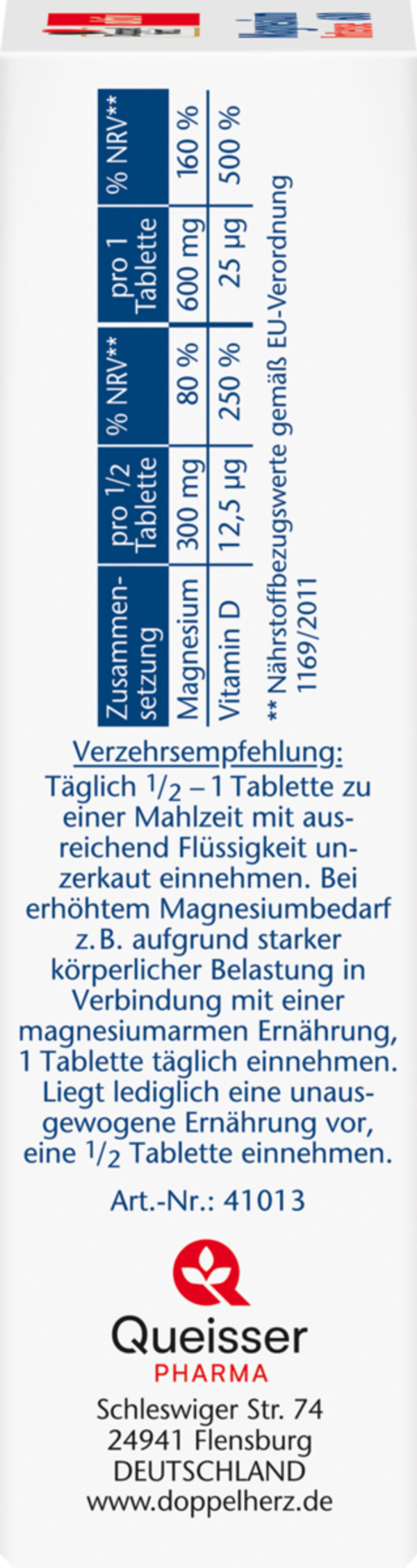 Bild 3 von Doppelherz aktiv Magnesium 600 Intense Depot