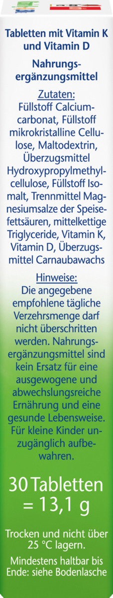 Bild 2 von Doppelherz Großpackung Vitamin K2 + D3 2500 I.E.