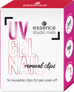 essence studio nails UV GEL NAIL removal clips 01 hold me tight - 5 Stück