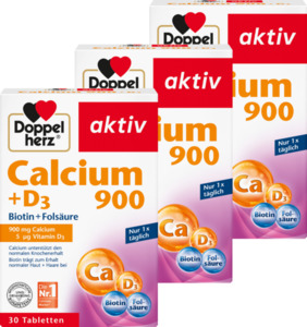 Doppelherz Großpackung aktiv Calcium + D3, 231,3 g