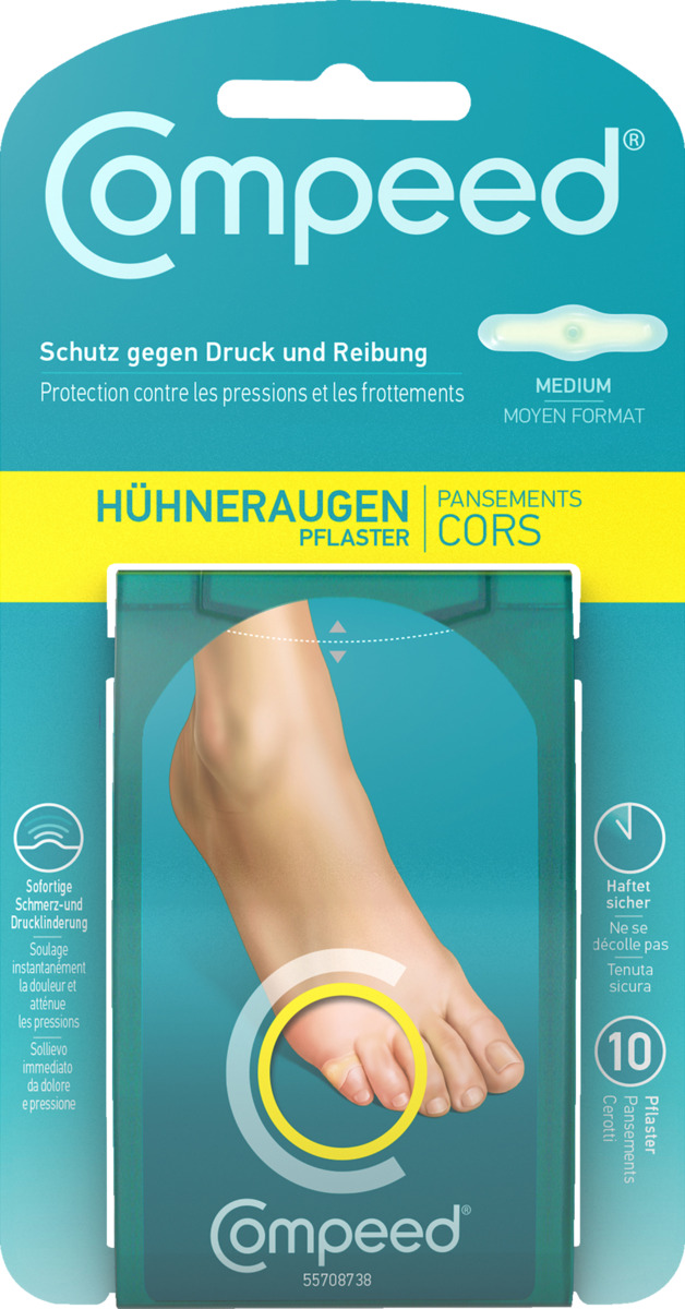 Bild 1 von Compeed Hühneraugenpflaster Medium