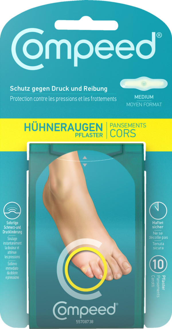 Bild 1 von Compeed Hühneraugenpflaster Medium