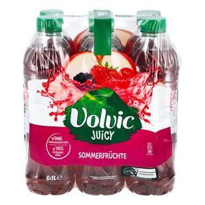 Volvic Juicy Sommerfrüchte 1 Liter, 6er Pack