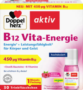 Doppelherz B12 Vita-Energie 30 Trinkfläschchen