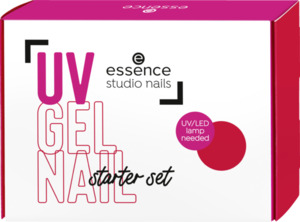 essence studio nails UV Gel Nail Starter Set 01 Red