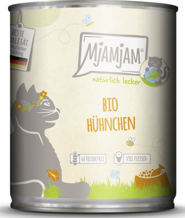 Bild 1 von MjAMjAM Bio natürlich lecker - Hühnchen, 800 g