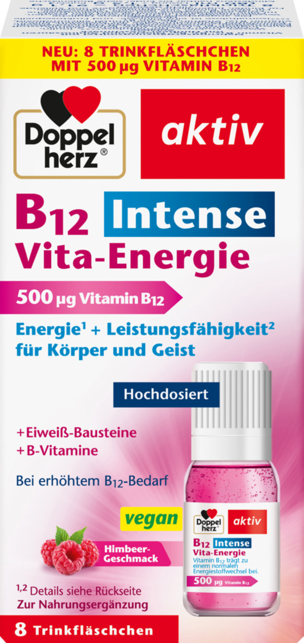 Bild 1 von Doppelherz aktiv B12 Intense Vita-Energie, 91,1 g