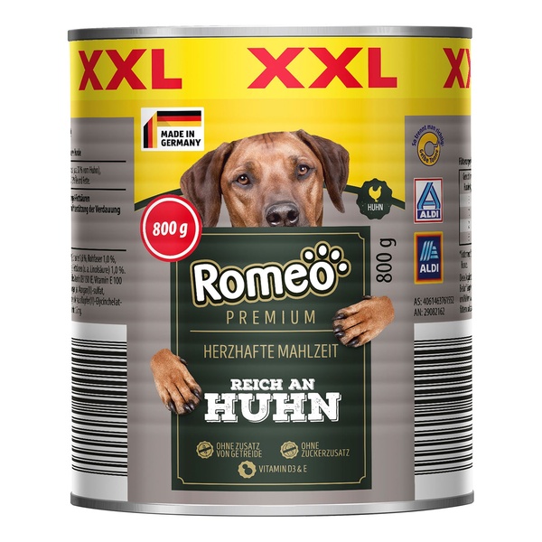 Bild 1 von ROMEO Premium- Hundenassfutter 800 g