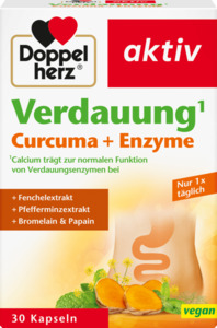 Doppelherz aktiv Verdauung Curcuma + Enzyme