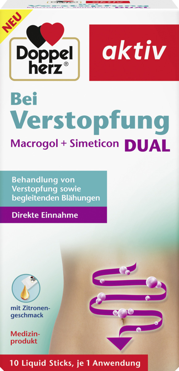 Bild 1 von Doppelherz aktiv Bei Verstopfung DUAL 10