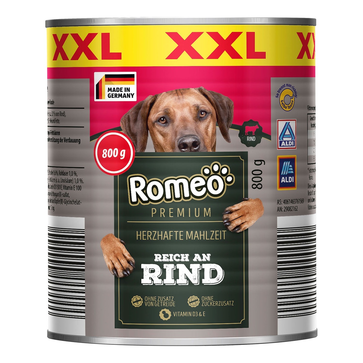 Bild 2 von ROMEO Premium- Hundenassfutter 800 g