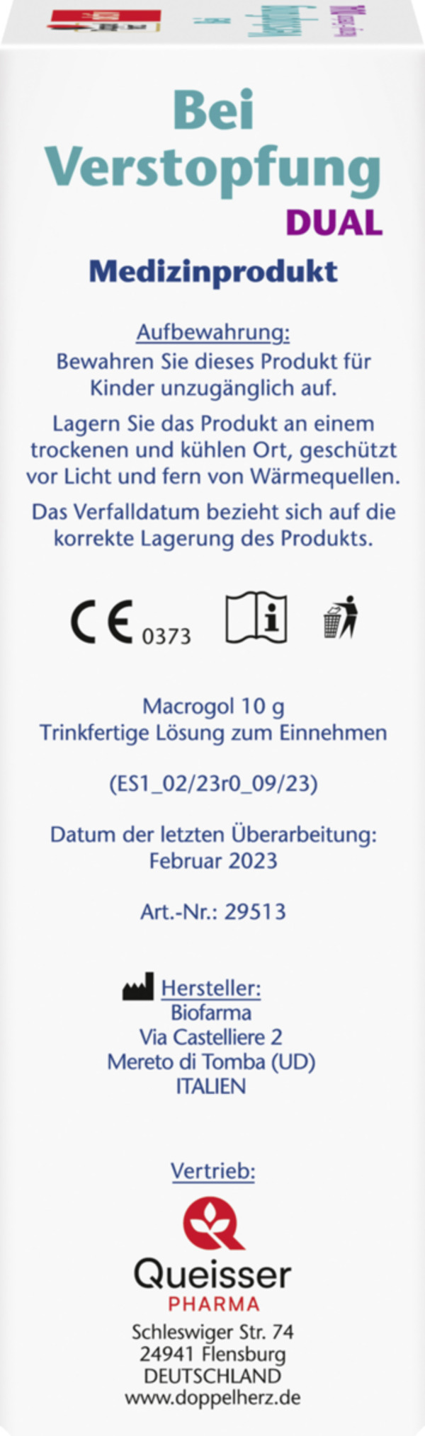 Bild 3 von Doppelherz aktiv Bei Verstopfung DUAL 10
