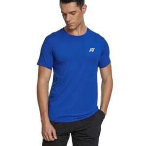 MEETWEE Sportshirt Herren, Laufshirt Kurzarm Mesh Funktionsshirt Atmungsaktiv Kurzarmshirt Sports Shirt Trainingsshirt für Männer