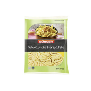 Bürger
Schwäbische Schupfnudeln, Eierspätzle oder Eierknöpfle