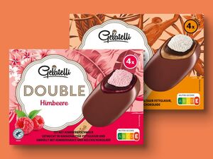 Gelatelli Premium/Double Stieleis, 
         4x 90/4x 85 ml