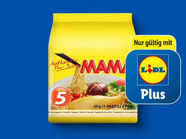 Bild 1 von Mama Oriental Style Instant Noodles, 
         275/300 g