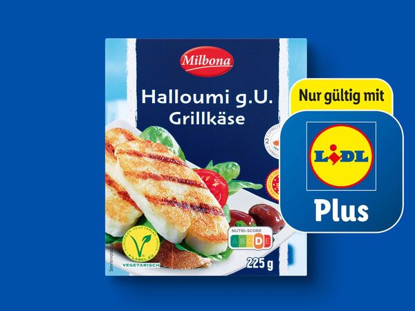 Bild 1 von Milbona Halloumi Grillkäse, 
         225 g