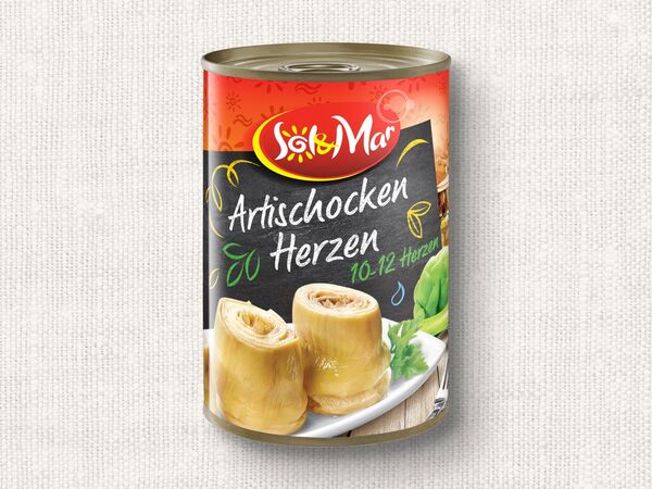 Bild 1 von Sol & Mar Artischockenherzen, 
         425 ml; Abtropfgewicht: 240 g