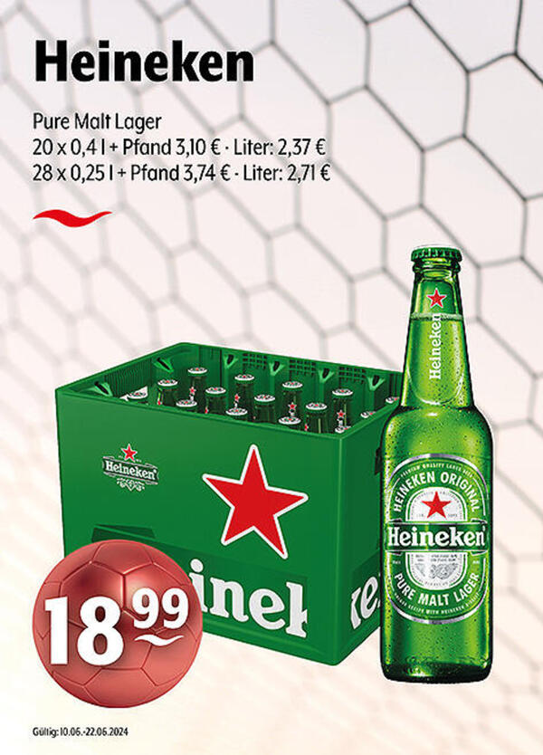 Bild 1 von Heineken Pure Malt Lager