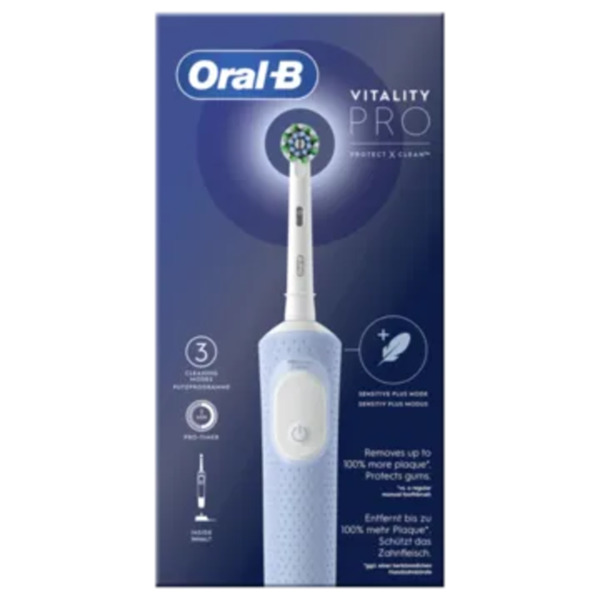 Bild 1 von Oral-B
Elektrische Zahnbüste B Vitality Pro blue