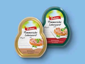 Dulano Pommersche Leberwurst, 
         175 g