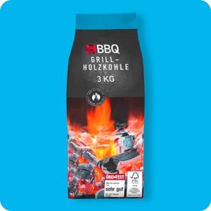 BBQ Grill-Holzkohle, Öko-Test-zertifiziert (02/2022): sehr gut