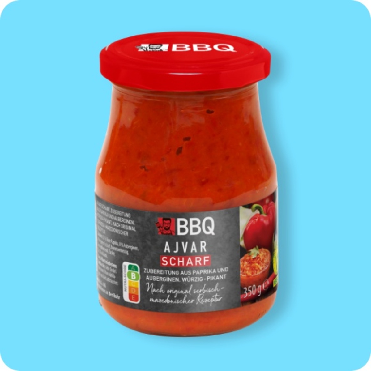 BBQ Ajvar, Scharf oder mild von ALDI SÜD ansehen!