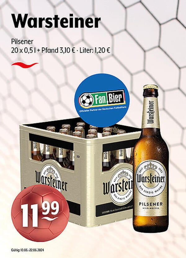 Bild 1 von Warsteiner Pilsener