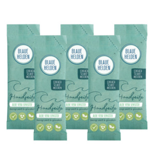 Handseife Sachet Aloe Vera Sensitive, 5er Set