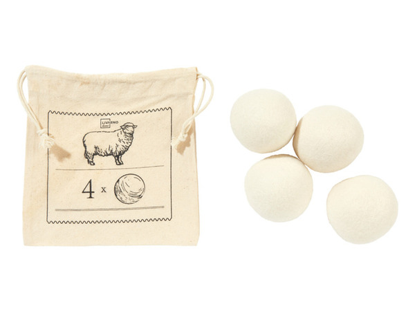 Bild 4 von LIVARNO home Holz-Wäscheklammern / Trocknerbälle aus Wolle, mit Beutel