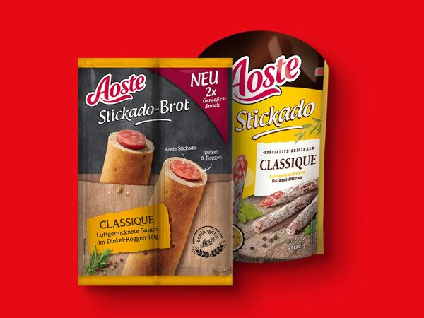 Bild 1 von Aoste Stickado, 
         2x 45/70/60 g