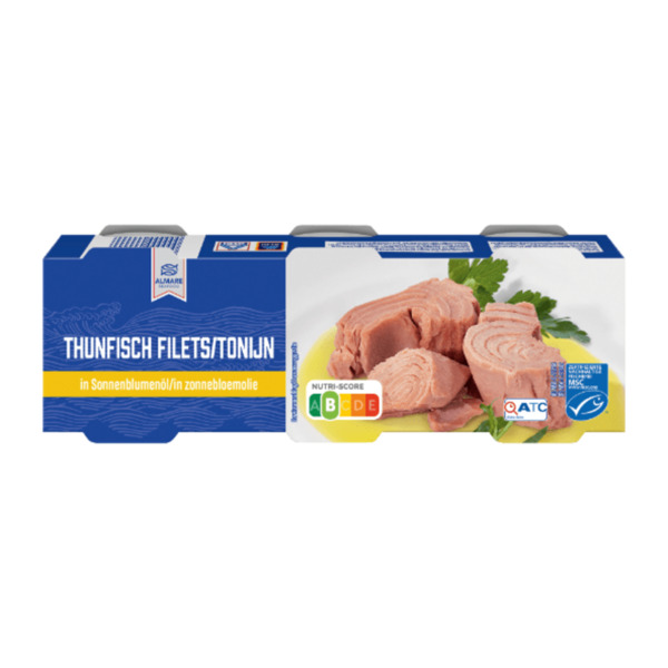 Bild 1 von ALMARE Thunfisch-Filets 80g