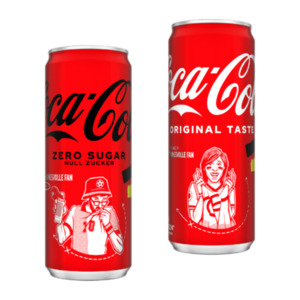 COCA-COLA original taste / zero sugar 0,33L