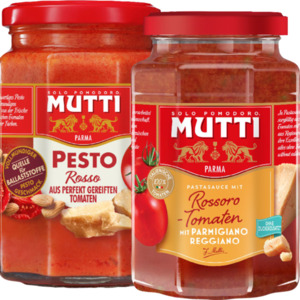 MUTTI Pasta Sauce oder Pesto