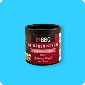 BBQ Dip-Würzmischung, Paprika-Chili oder Tomate-Basilikum